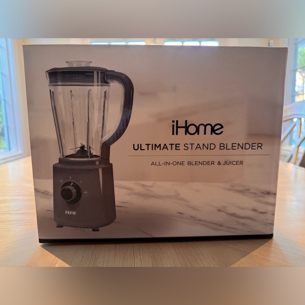 iHome Ultimate Stand Blender – Multifunction Blender & Juicer (Grey) - NEW!!!